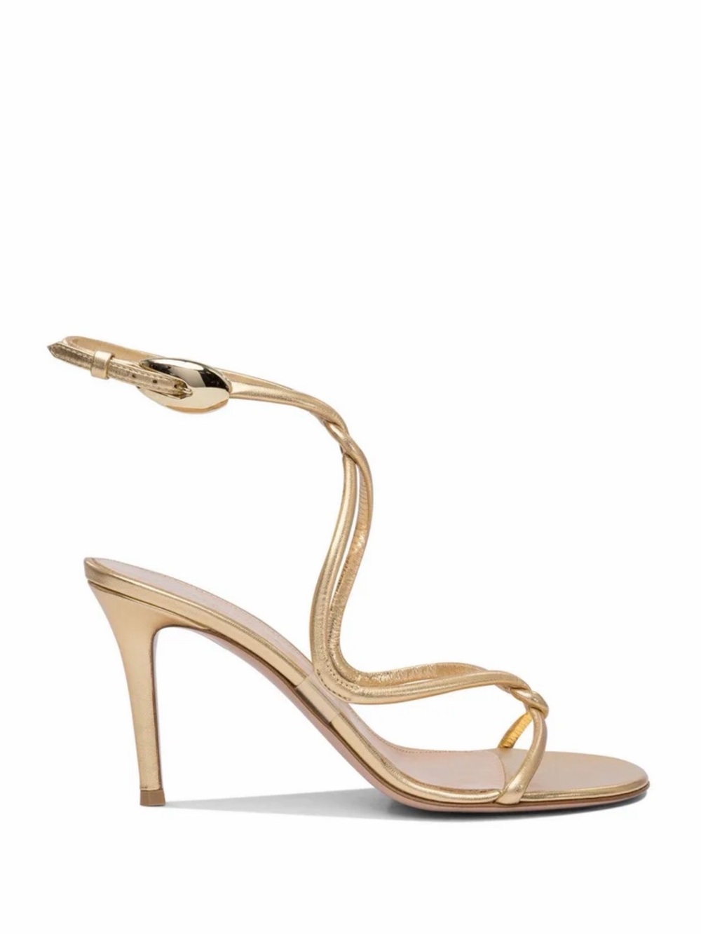 Gianvito Rossi Mamba Napa Leather Serpent Sandals